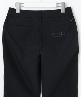 23区GOLF デイリーに着回しやすい定番美脚ボトム【WOMEN】４WAYストレッチ パンツ ブラック系