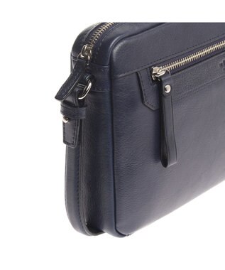 ACE BAGS & LUGGAGE ultima TOKYO ウルティマ トーキョーケヴィン セカンドバッグ ソフトタイプ クラッチバッグ レザー 77992 ネイビー