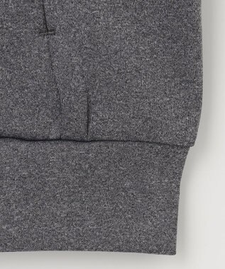 PW CIRCULUS 【MEN】【洗える/吸汗速乾/ストレッチ】ダンボール ロゴ ジップアップ パーカー ライトグレー系