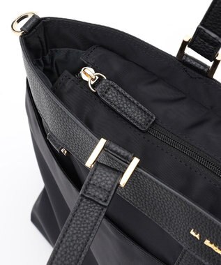 LA BAGAGERIE コンビ2WAYトートバッグ MEDIUM ブラック