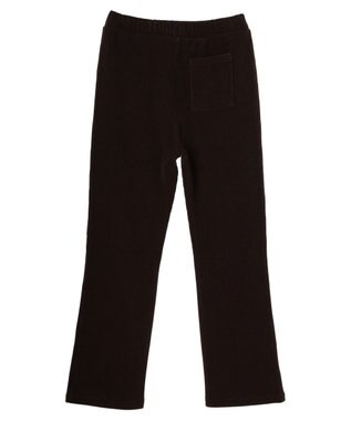 Green Parks リブ見えカットコールパンツ Brown