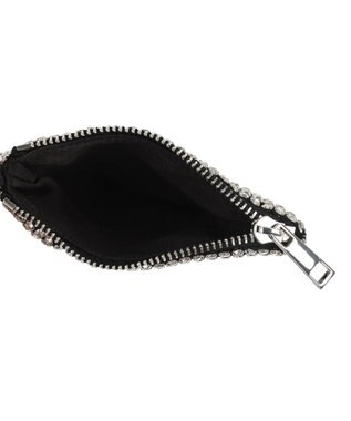 UNBILLION VERYコラボ カシュカシュ cachecache / ラインストーンストラップポーチセット ブラック