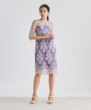 GRACE CONTINENTAL 【オンライン限定ドレス】Gigi ラベンダー