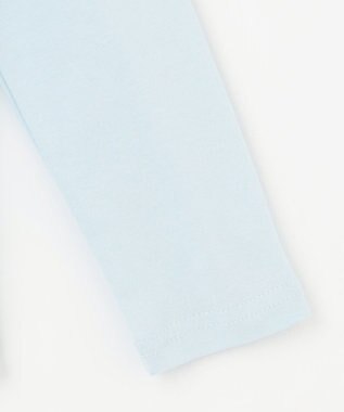 ANY KIDS ミラクルスパンコール長袖Tシャツ サックスブルー（リボン）