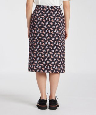 Paul Smith 【オンラインショップ限定】Mini Burle Paisley スカート ブラック
