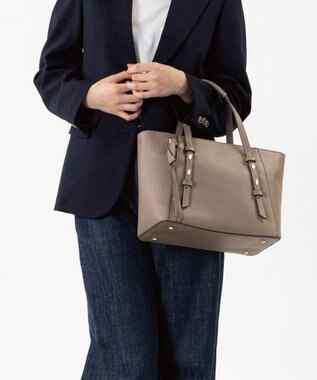 ACE BAGS & LUGGAGE Jewelna Rose オリンズ トートバッグ 10.1タブレット収納 本革 11923 ジュエルナローズ ショルダーバッグ 2way グレージュ