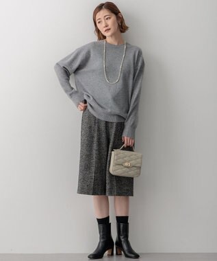 23区 ミックスパール ネックレス ホワイト系