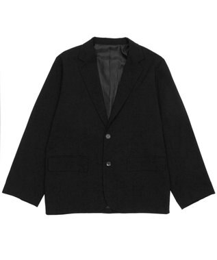 WEGO 【フォーマル/セットアップ対応】シングルテーラードジャケット ブラック