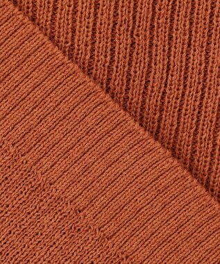 JOSEPH HOMME ストライプカナパ ニット オレンジ系