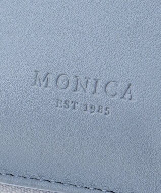 LA BAGAGERIE 【MONICA】バイカラー スマホショルダー ブルー