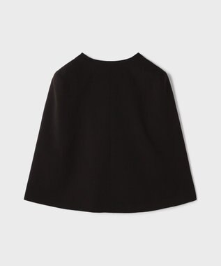 GRACE CONTINENTAL トリアセケープスリーブジャケット ブラック