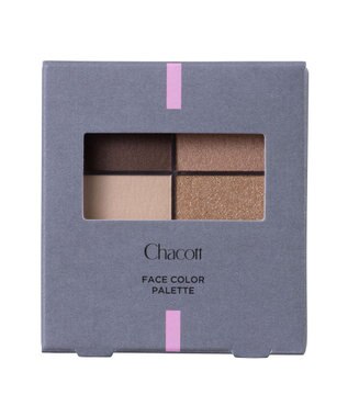 Chacott Cosmetics フェイスカラーパレット【505】 ウォルナットベージュ ー