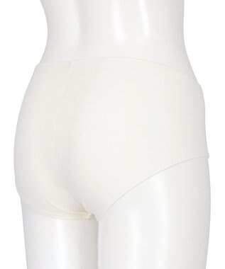 Wing ジュニアショーツ おしりにくいこみにくい ズレ上がりにくい(裾) RB2555とペア 【non!PKパンツ】 はきこみ丈あさめ RJ3555 ウイング／ワコール アイボリー