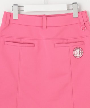 23区GOLF 【WOMEN】【吸水速乾/UVケア】ダンボールニット 台形 スカート ピンク系