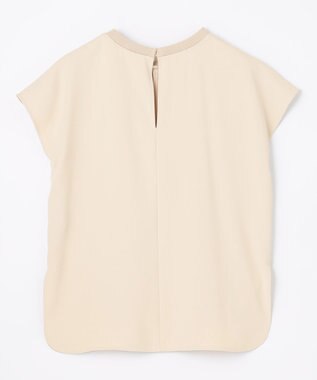 uncrave 【uncrave WHITE】ドレーピーツイル ノースリーブブラウス エクリュ