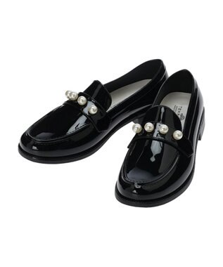 Green Parks ■ＴＥＭＰＥＲＡＴＥ　ＰＩＮＯ　ローファー Black