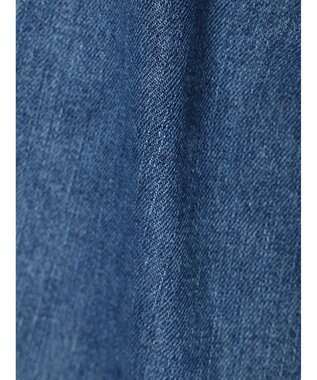 Green Parks ・Ｄｏｕｂｌｅ　Ｆｌａｇｓ　チョウチョ刺繍フレアデニム Light Indigo