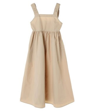 Green Parks ａ．肩ひもギャザーノースリワンピース Beige