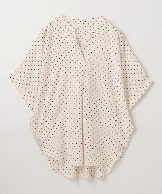 ANY L タックスリーブブラウス ドット