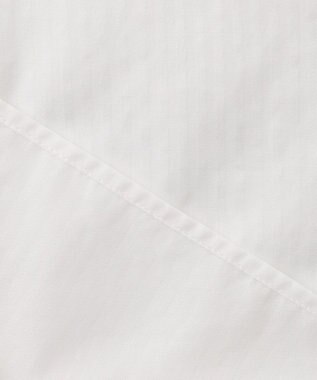 J.PRESS LADIES S 【洗える】ボイルEASYCARE バンドカラー ブラウス ホワイト系