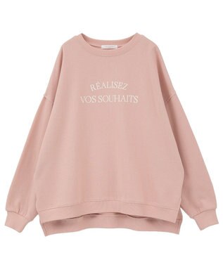 Green Parks 裏起毛ルーズサイズロゴプルオーバー