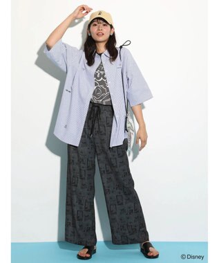 Green Parks ドナルドダック９０ｔｈ／アソートリンガー半袖ＴＥＥ Charcoal Gray