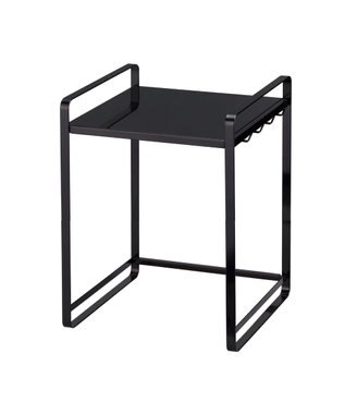 tower 伸縮レンジラック タワー ブラック ブラック