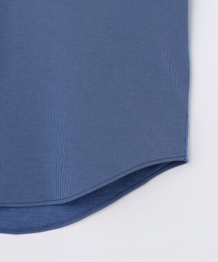 JOSEPH ABBOUD 【イージーケアなジャージー素材・ストレッチ】コンパクトジャージーシャツ ブルー系