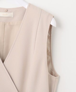 ANY SIS S 【洗える】3WAYジレセット トレンチ コート ライトベージュ