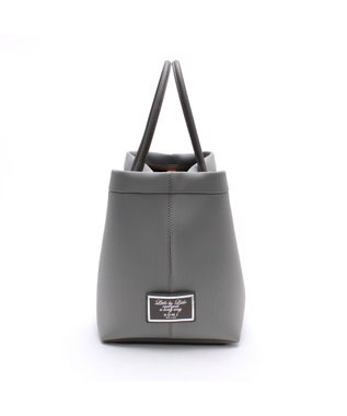A.D.M.J. 【A4収納可】【魔法のように軽い】マジックライト/コード刺しゅうトート34cm GRIS/MORADO