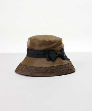 AURORA 【 LANVIN en Bleu （ランバン オン ブルー）】オーガンジーｘグログランクロッシェハット