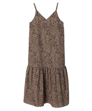 Green Parks ・ＥＬＥＮＣＡＲＥ　ＤＵＥ　レオパードキャミワンピ Beige