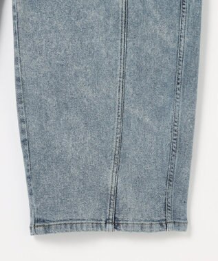 組曲 L 【加藤ローサさん着用】ライトデニムカーブパンツ ブルー系