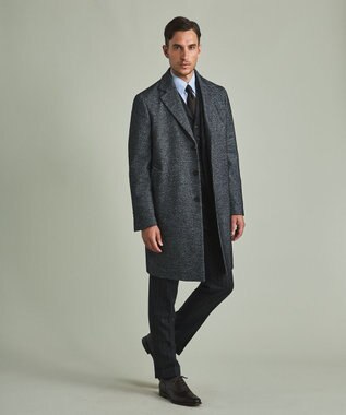 GOTAIRIKU 【AIRY MOVE】Ｔ/Ｗジャージーリラックスチェスター コート グレー系8