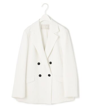 ICB L パデッドテーラードジャケット アイボリー系