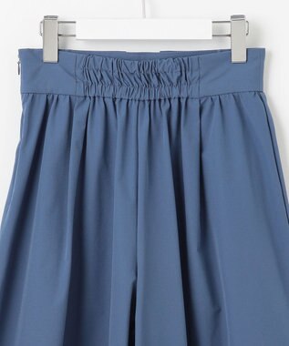 Feroux 【洗える・撥水】レースアップガウチョ ブルー系