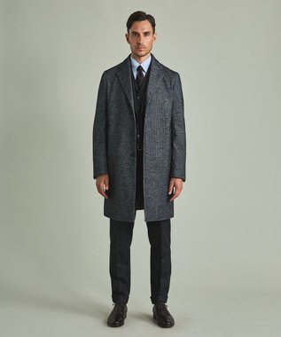 GOTAIRIKU 【AIRY MOVE】Ｔ/Ｗジャージーリラックスチェスター コート グレー系8