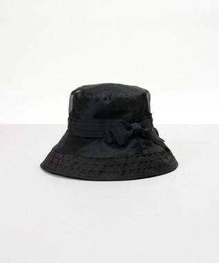 AURORA 【 LANVIN en Bleu （ランバン オン ブルー）】オーガンジーｘグログランクロッシェハット