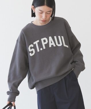 AMERICAN HOLIC ＳＴ．ＰＡＵＬロゴスウェット Charcoal Gray