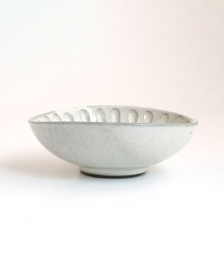 たち吉 【たち吉】粉引彫文取り鉢〈５個〉美濃焼 キナリ