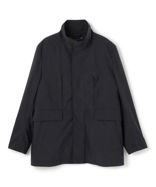 JOSEPH HOMME スプリットピーチストレッチ　コート ブラック系