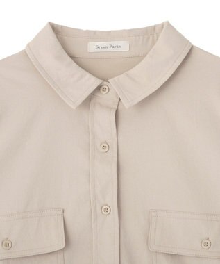 Green Parks ワークシャツジャケット Light Beige