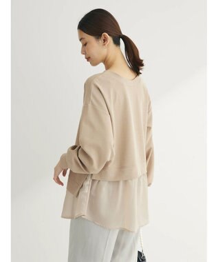 Green Parks 前後２ｗａｙシアードッキングチュニック Light Beige