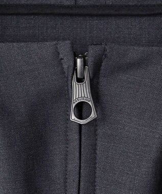 GOTAIRIKU カジュアルセットアップ対応【洗える/ストレッチ】YUNSA ライトパーカ グレー系