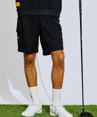 PW CIRCULUS 【GOLF OUT掲載アイテム】【MEN】ワッフルカーゴショーツ ゴルフ