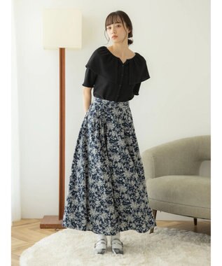 earth music&ecology ビッグカラーカットプルオーバー Black