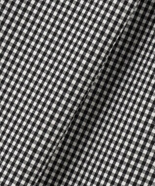 ANY SIS 【洗える】さらさらストレッチ テーパード パンツ ギンガムチェック