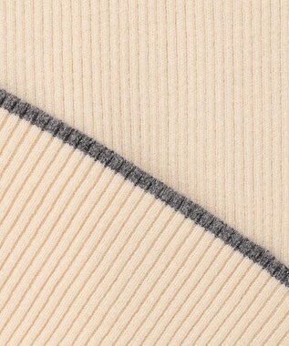 ANY SIS 【大人百花掲載 ヨンアさん着用】2SET ニットジャンスカ セット ライトグレー×アイボリー