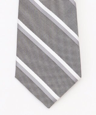 J.PRESS MEN 【FOMARL COLLECTION】レジメンタル フォーマルネクタイ ライトグレー系1