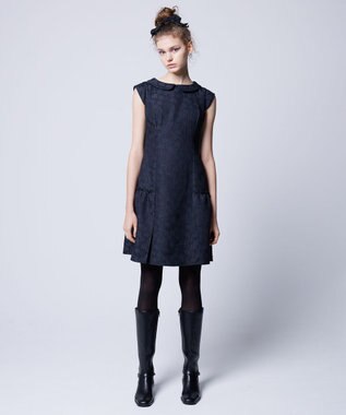 TOCCA 【消臭・洗える】FLORAL MERRY ドレス ブラック系